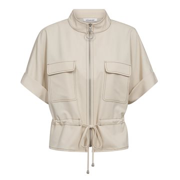 Co' Couture - Terry Vest - Bisquit